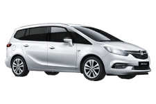 Van Hire Stowmarket - Vauxhall Zafira 5 + 2 - Minibus hire Stowmarket